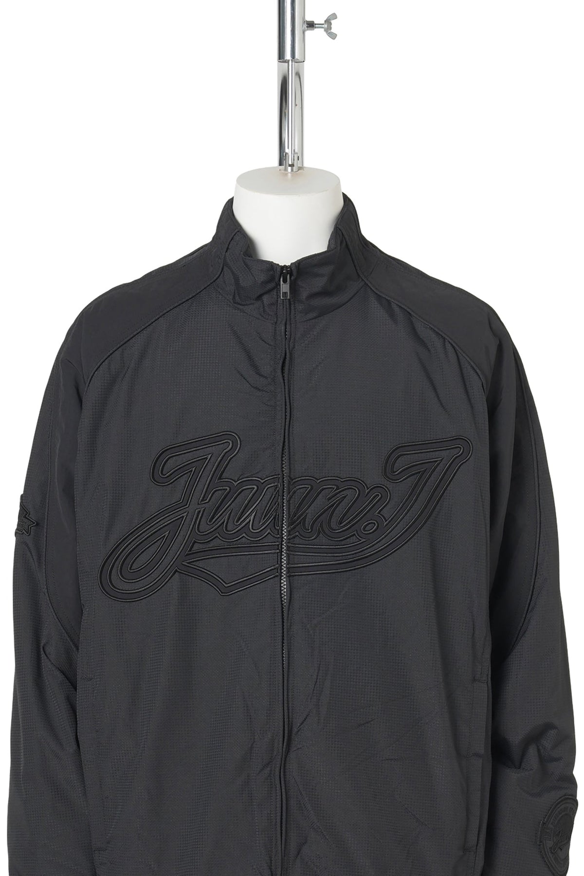 [NOVICE] DOBBY NYLON WINDBREAKER / BLACK