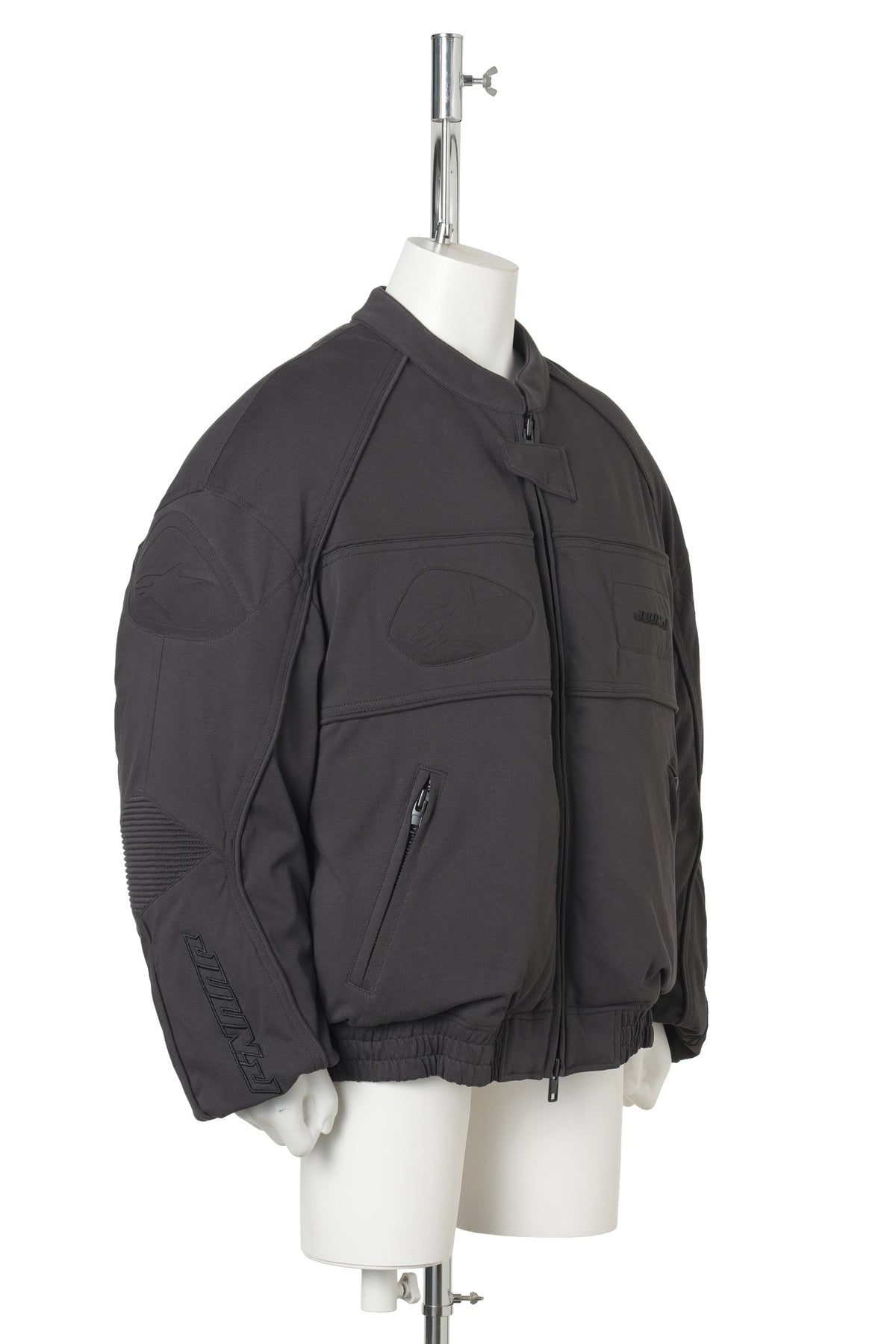 JERSEY RIDER JACKET / GREY