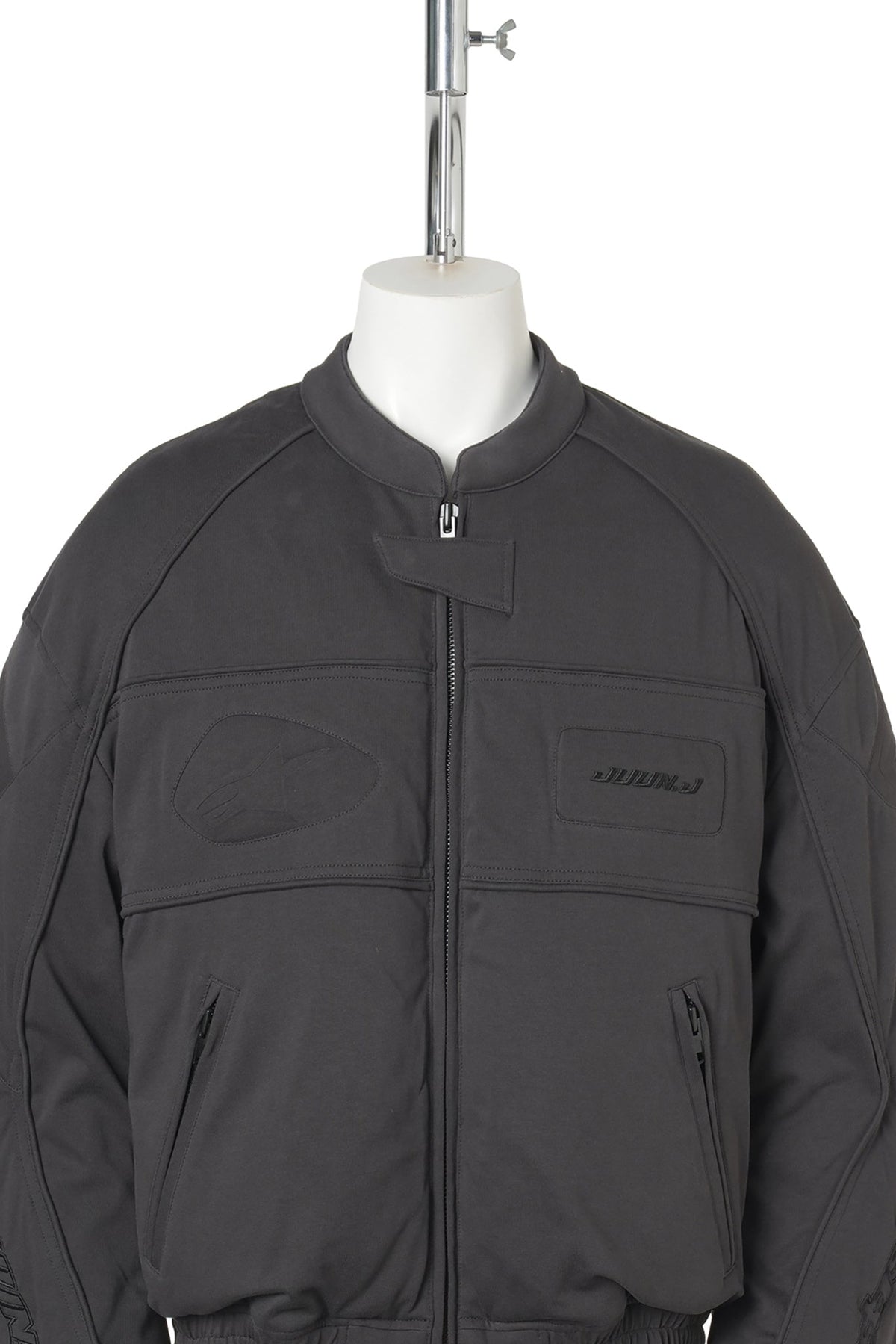 JERSEY RIDER JACKET / GREY