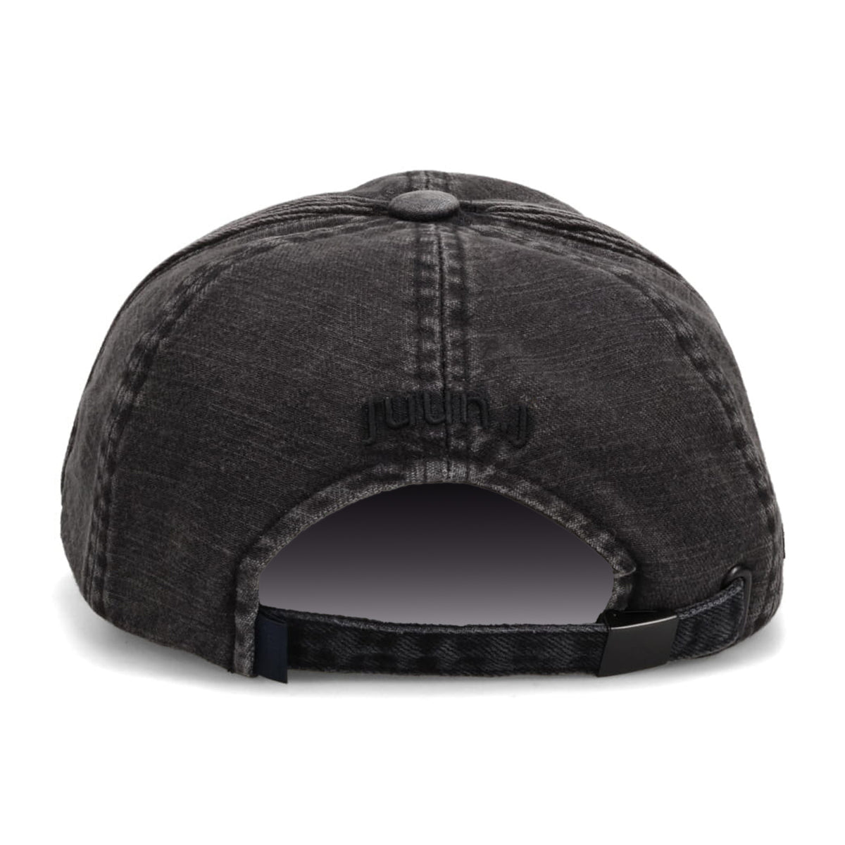 DENIM BALL CAP / BLACK