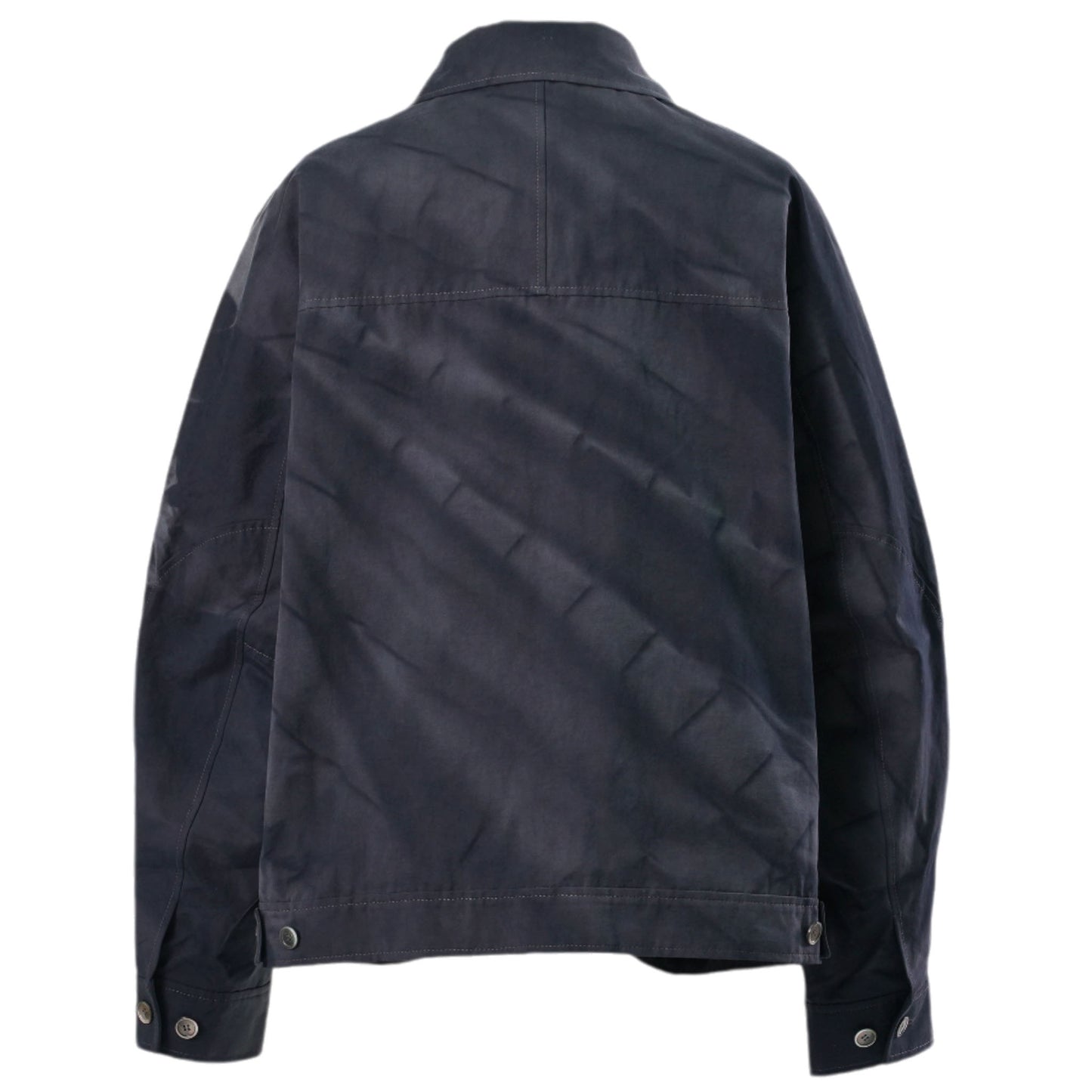 SUN-BLEACHED DARTED BLOUSON / NAVY