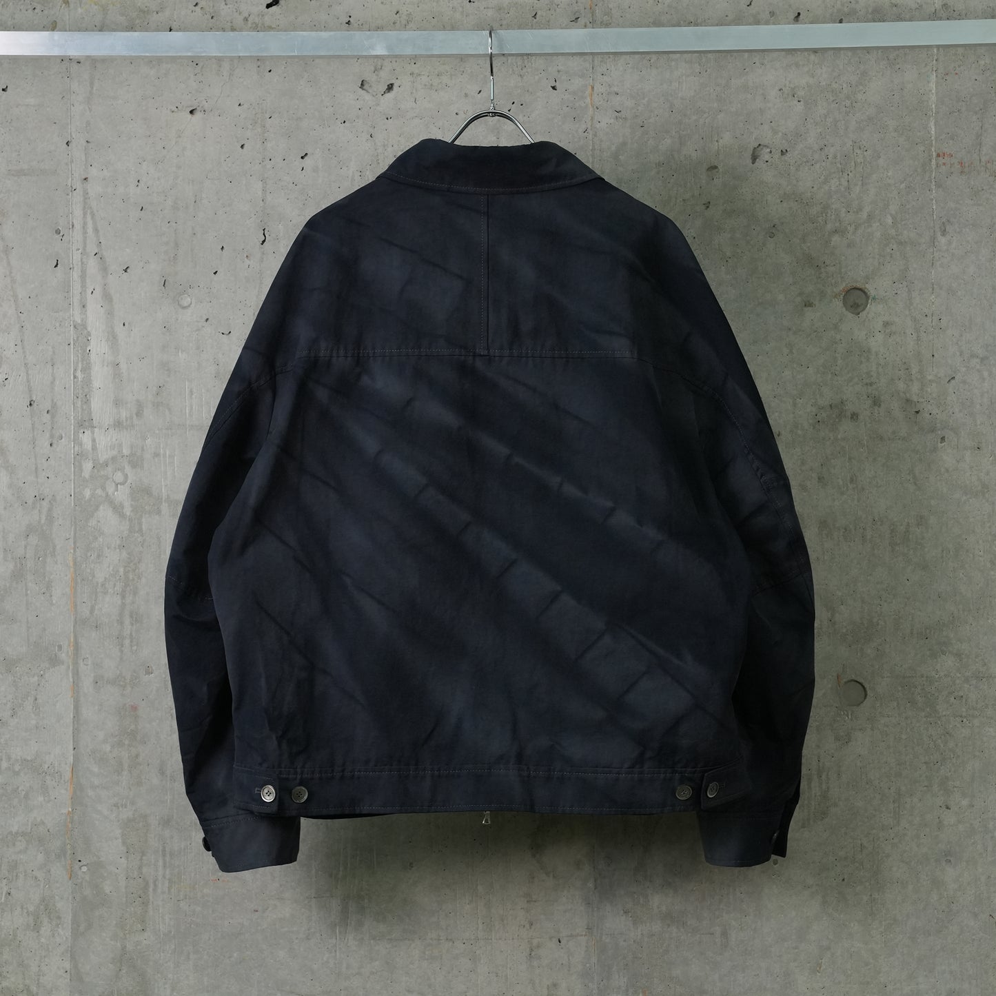 SUN-BLEACHED DARTED BLOUSON / NAVY