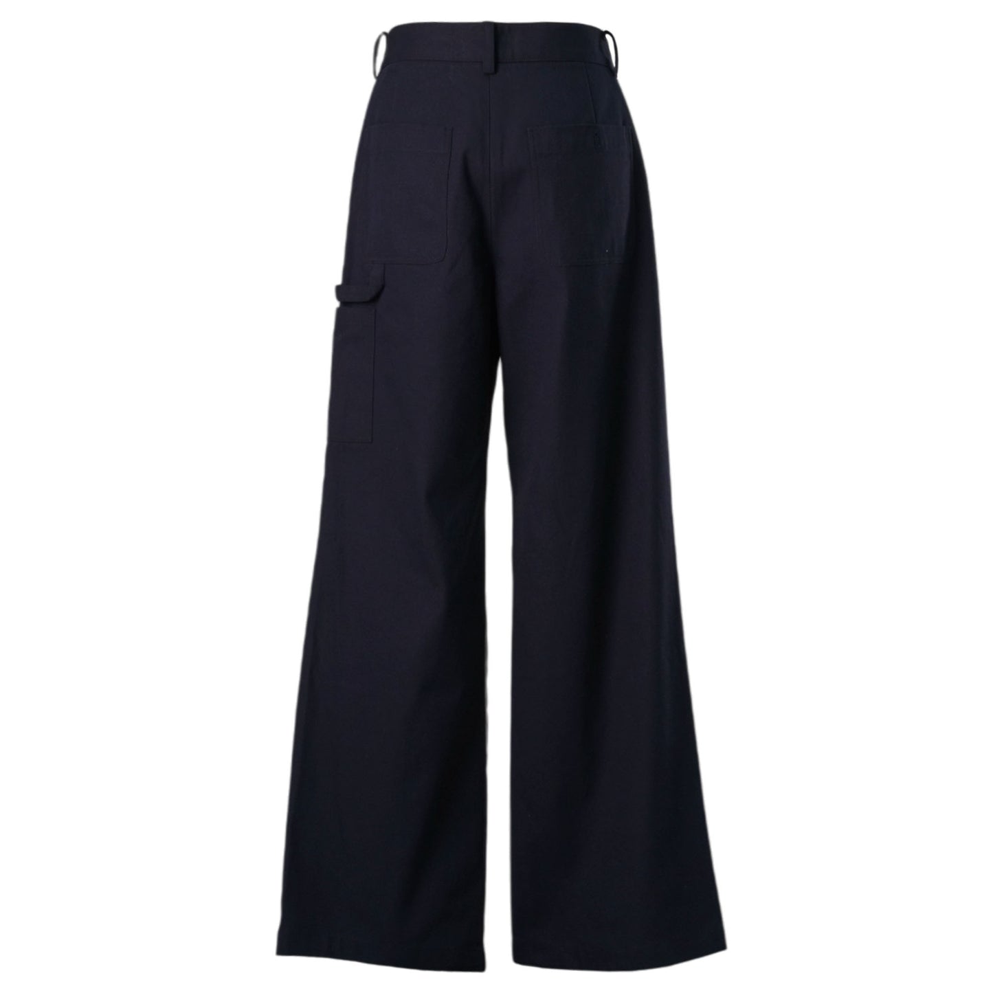 SUN-BLEACHED DOUBLE KNEE TROUSERS / NAVY