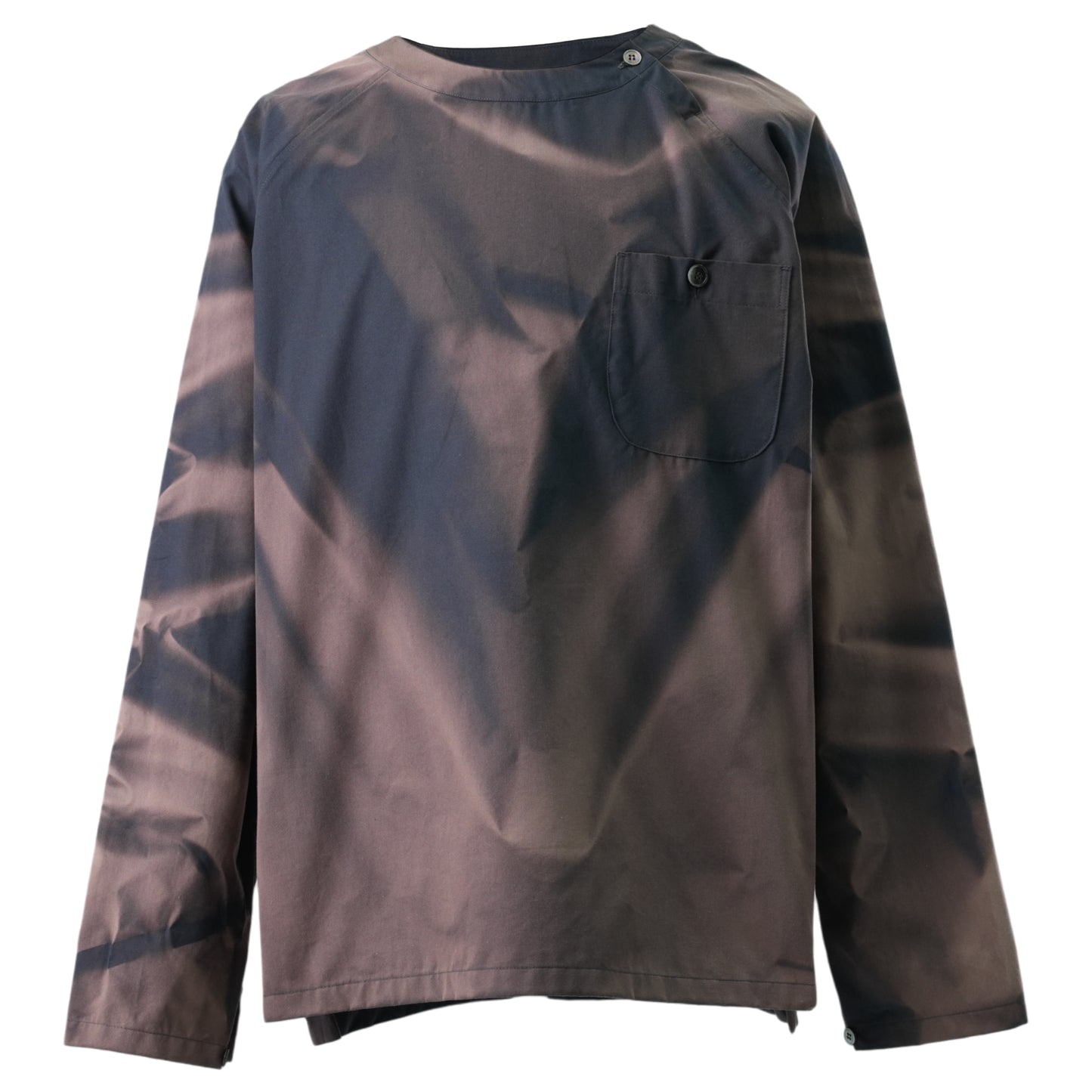 SUN-BLEACHED LONG SLEEVE SHIRT / NAVY