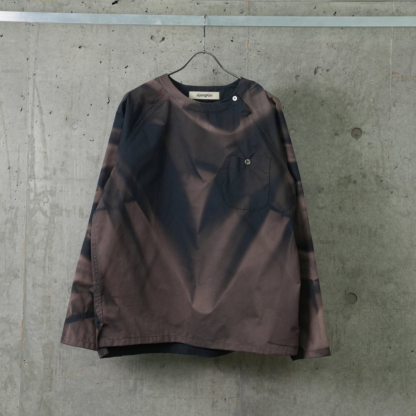 SUN-BLEACHED LONG SLEEVE SHIRT / NAVY