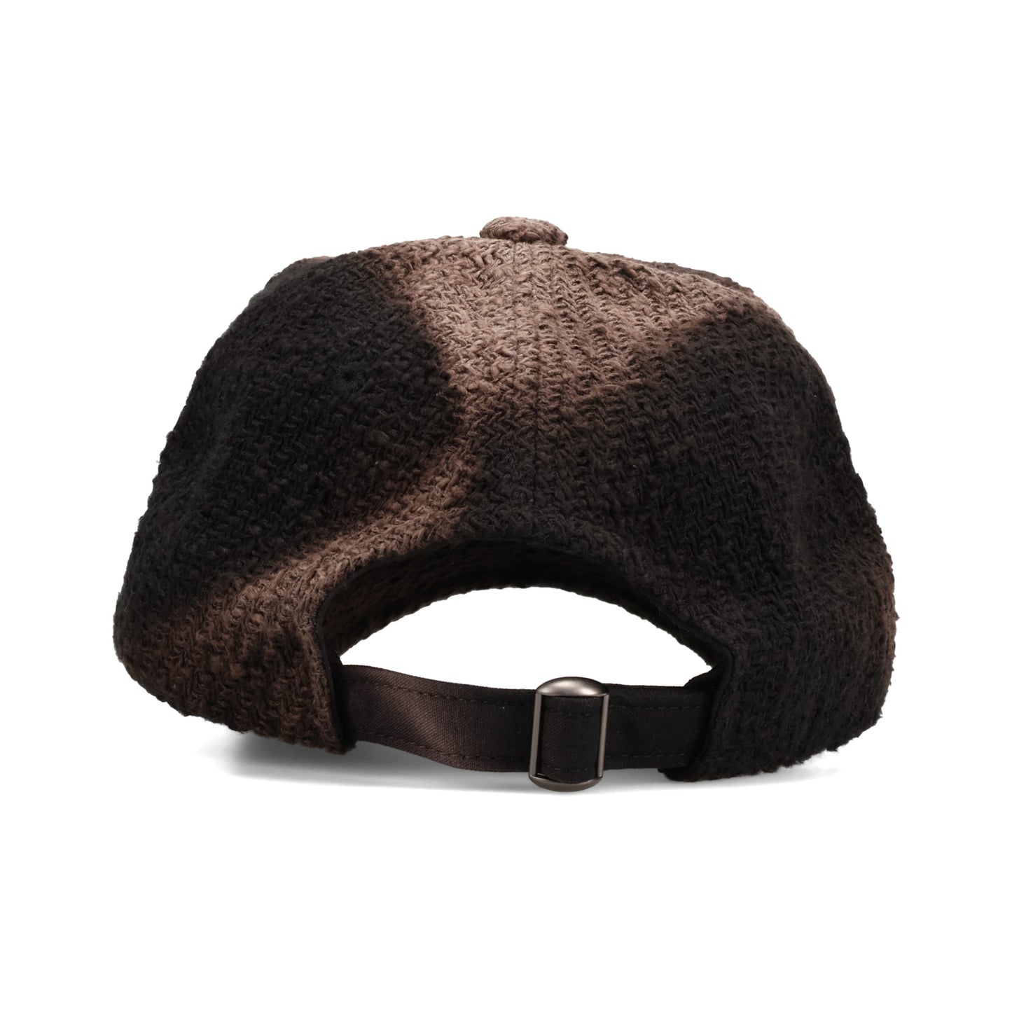 SUN-BLEACHED TWEED BALL CAP / BLACK