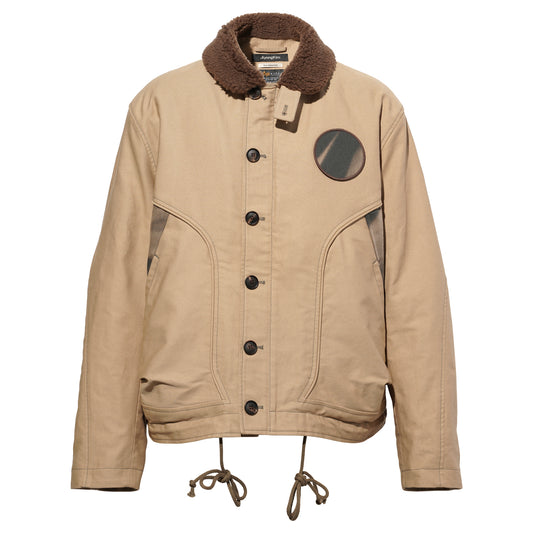 JiyongKim x ALPHA INDUSTRIES SUN-BLEACHED DECK JACKET / GREEN