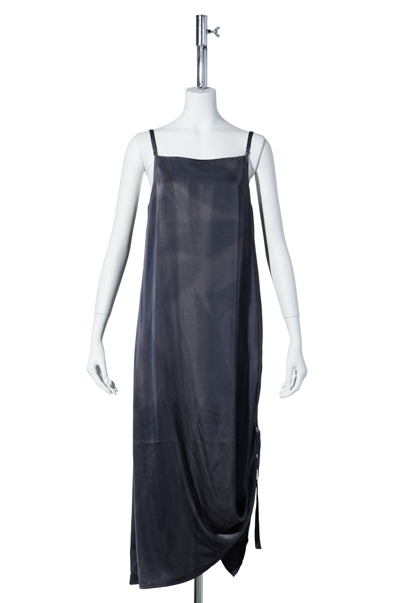 SUN-BLEACHED SLIP MAXI DRESS / GREEN