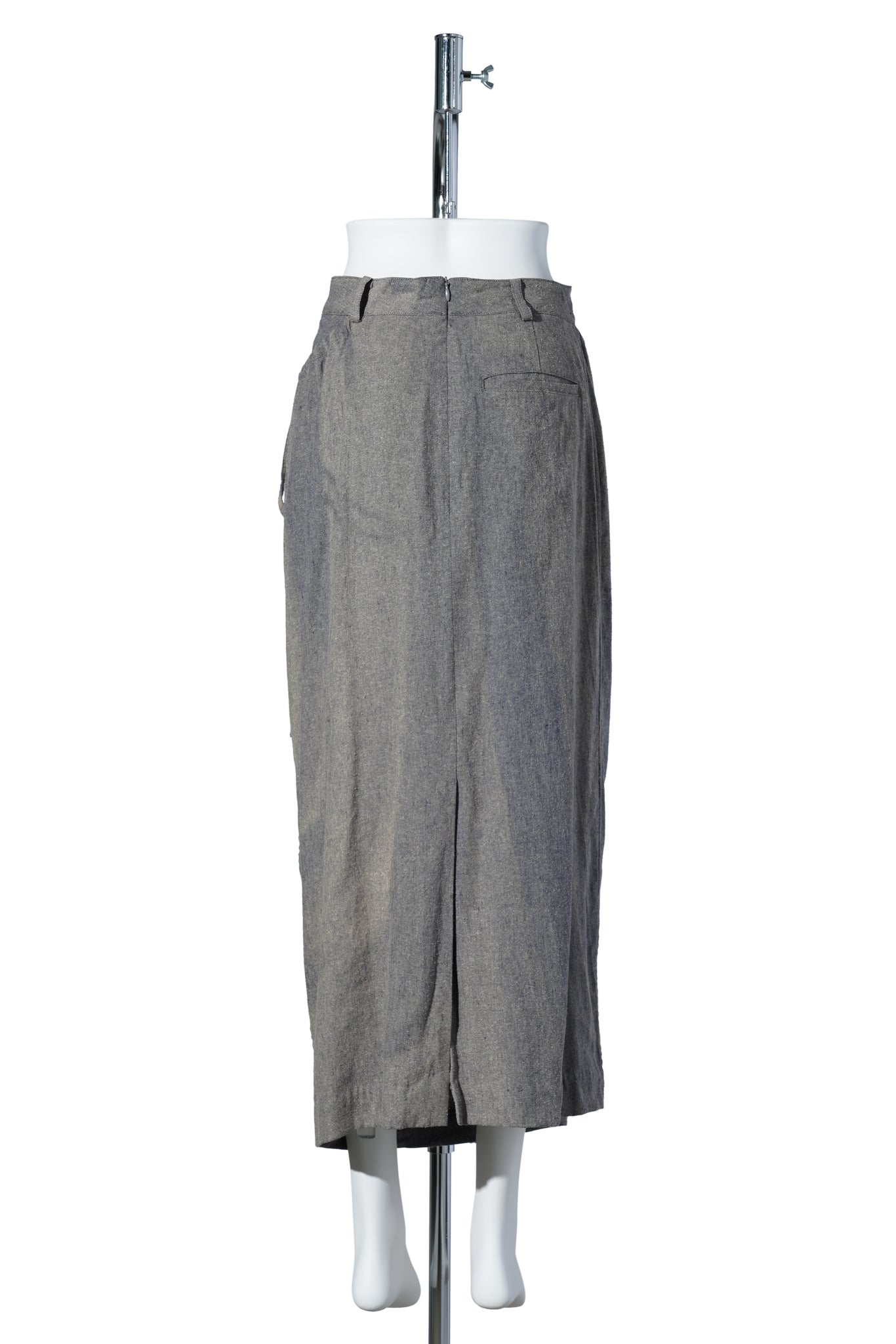 SUN-BLEACHED LAYERED SKIRT / GREY