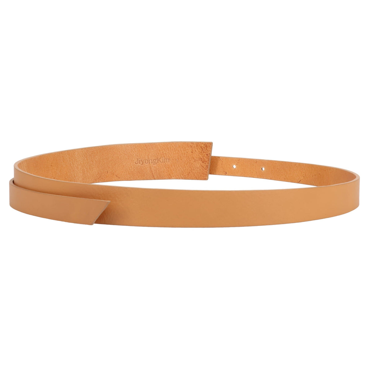 LAYERED LEATHER BELT / TAN