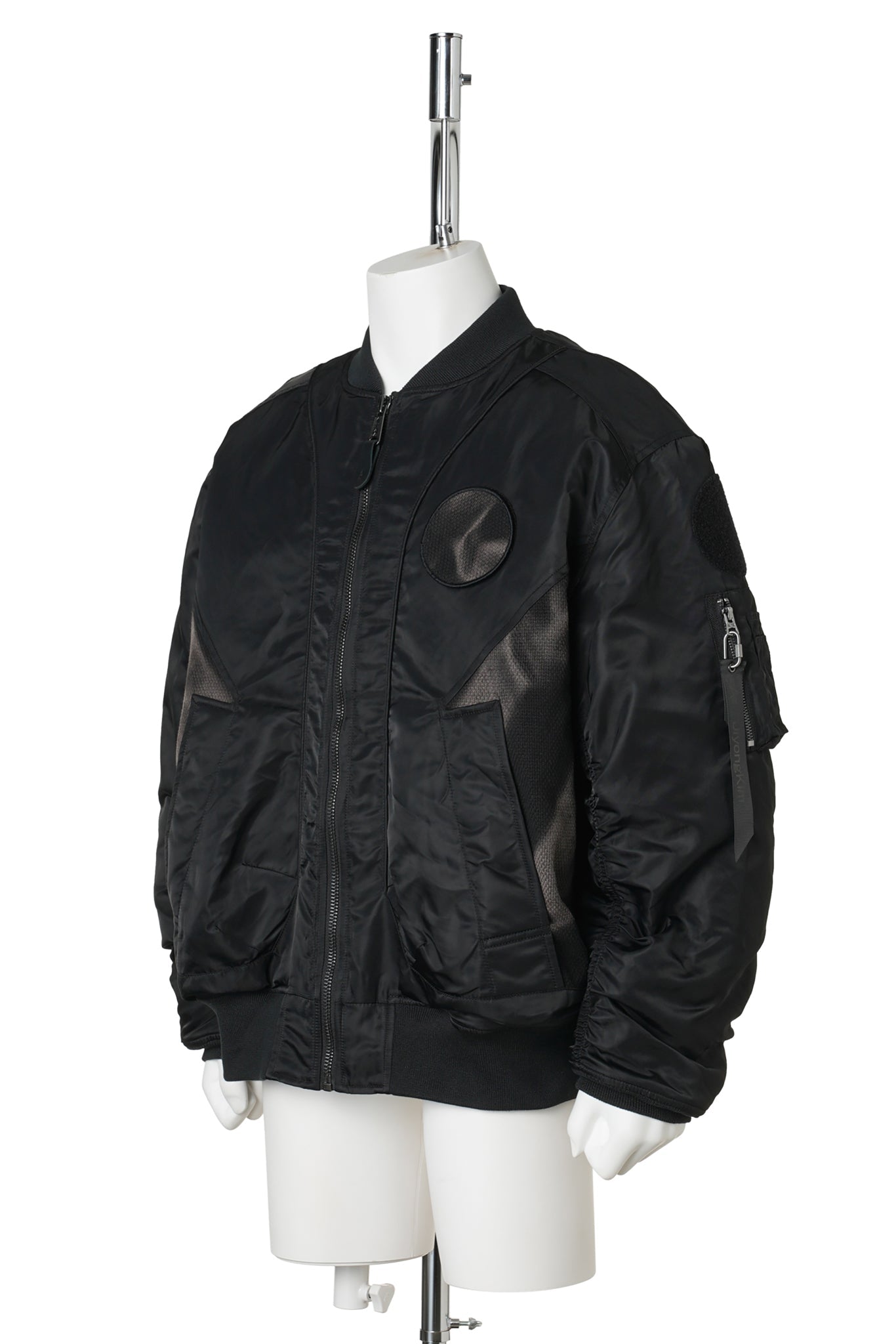 SUN-BLEACHED FLIGHT JACKET / BLACK