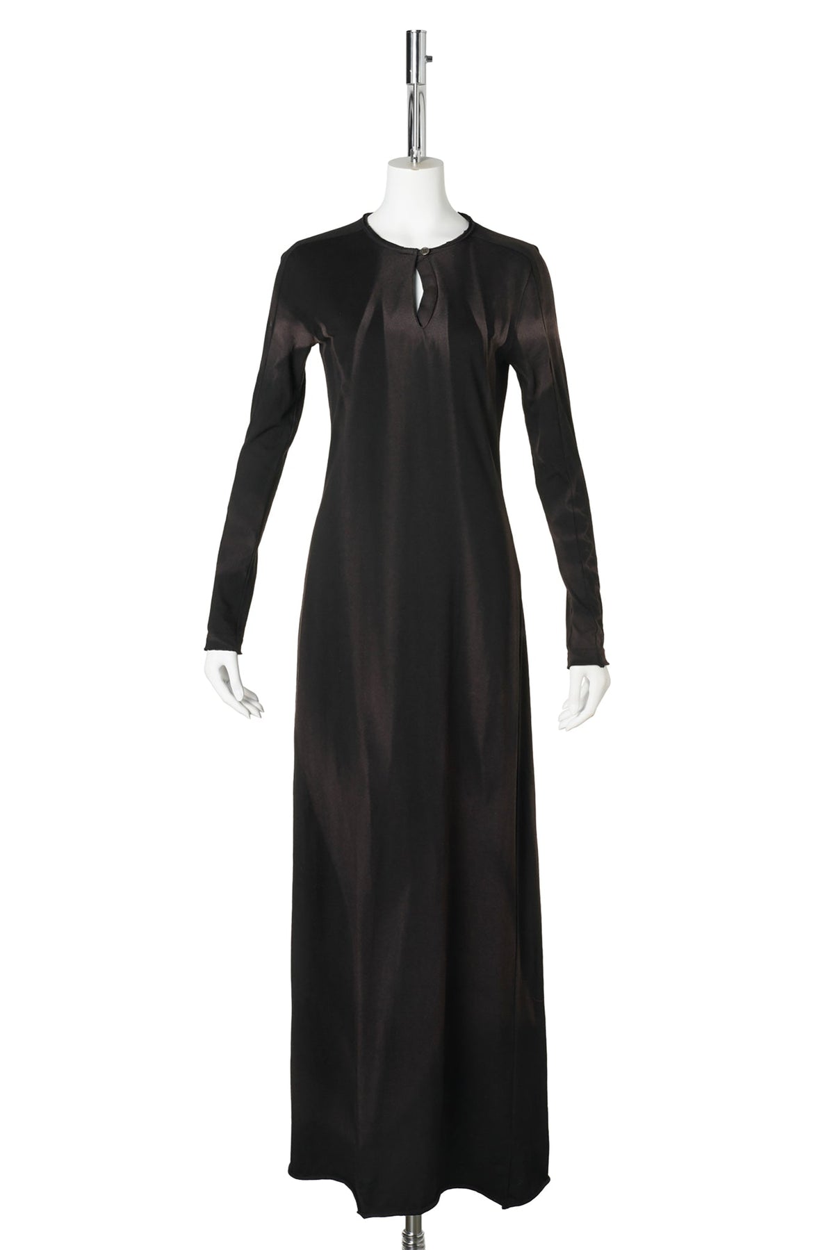 SUN-BLEACHED KNITTED DRESS / BLACK