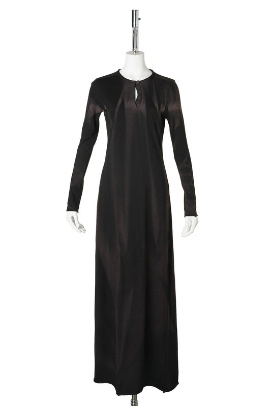 SUN-BLEACHED KNITTED DRESS / BLACK
