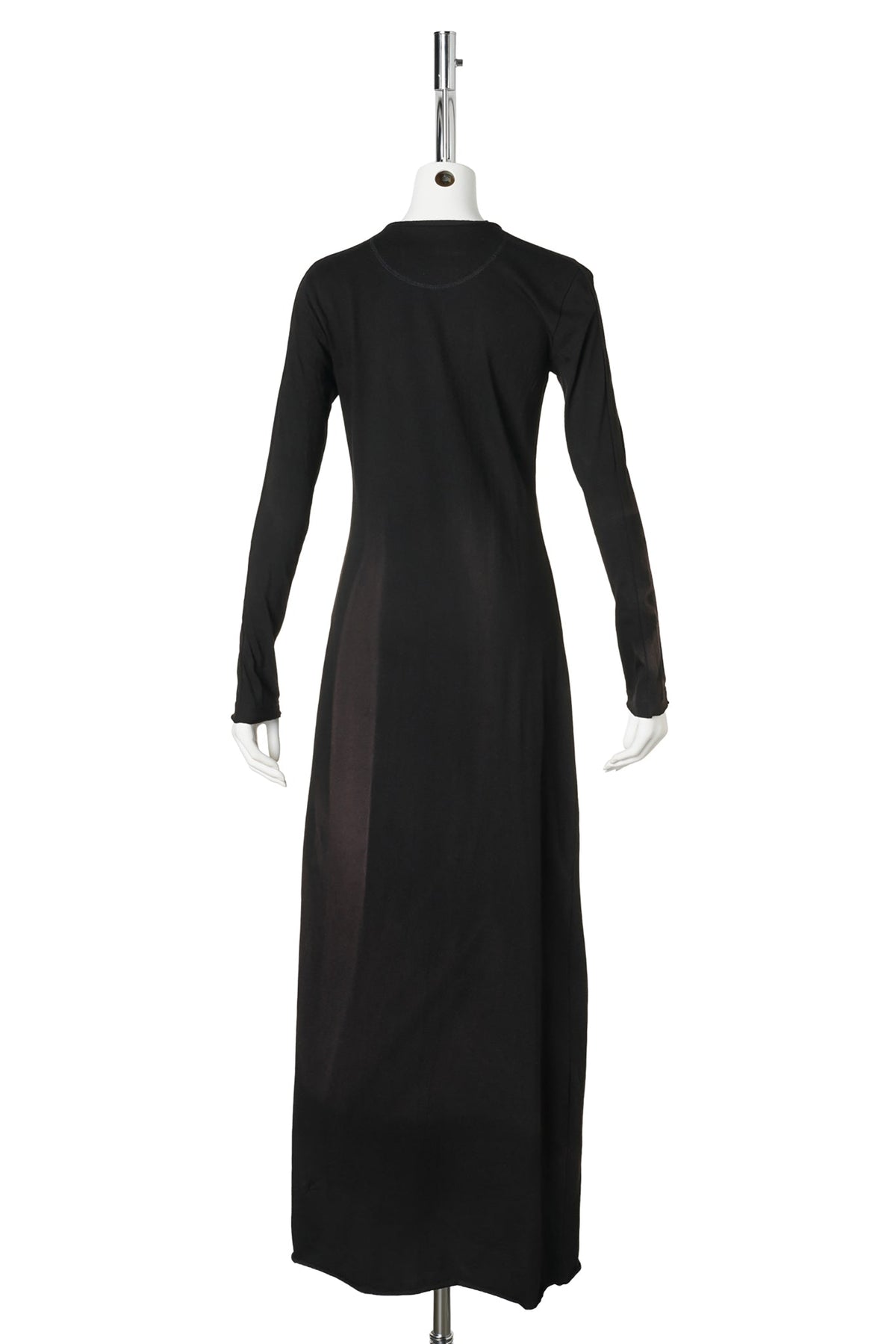 SUN-BLEACHED KNITTED DRESS / BLACK
