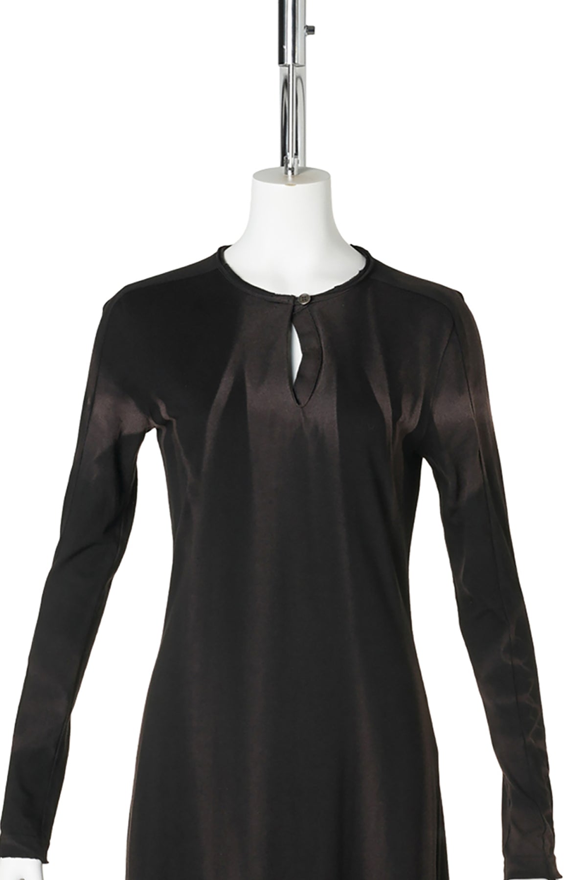 SUN-BLEACHED KNITTED DRESS / BLACK