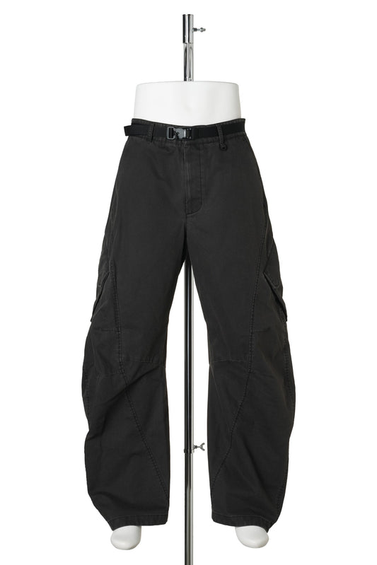 MULTI-POCKET TROUSERS / BLACK