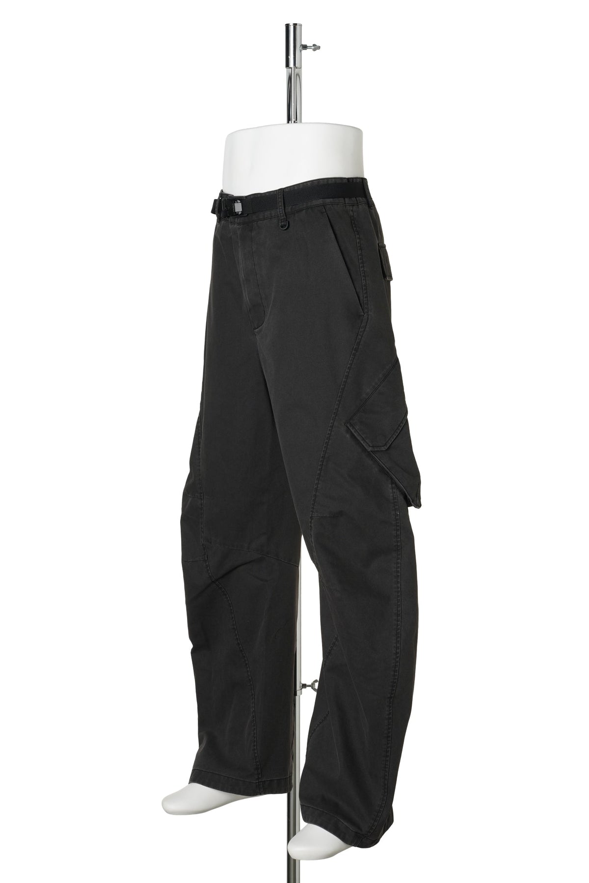 MULTI-POCKET TROUSERS / BLACK
