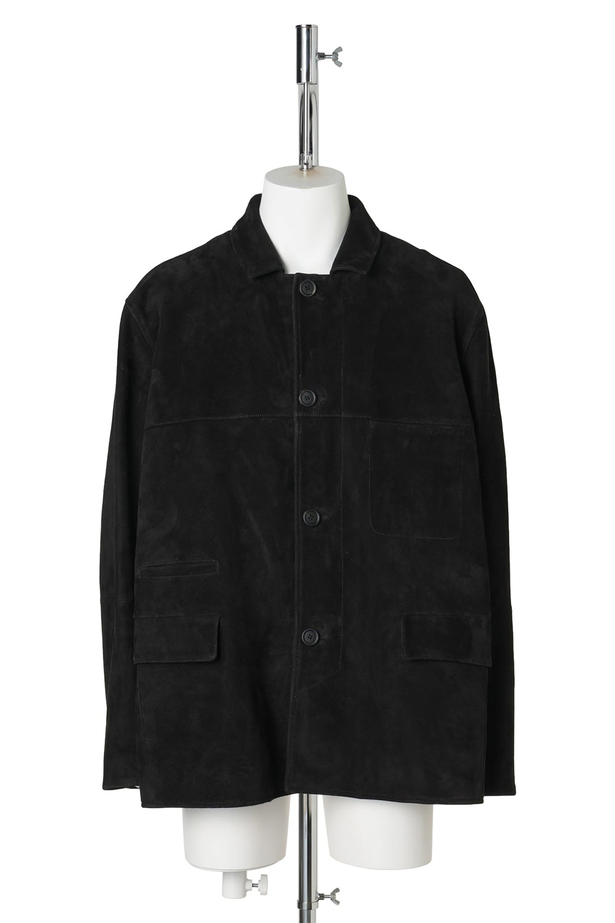 SUEDE WORK JACKET / BLACK