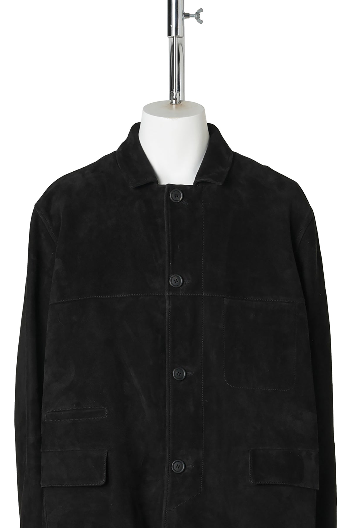 SUEDE WORK JACKET / BLACK