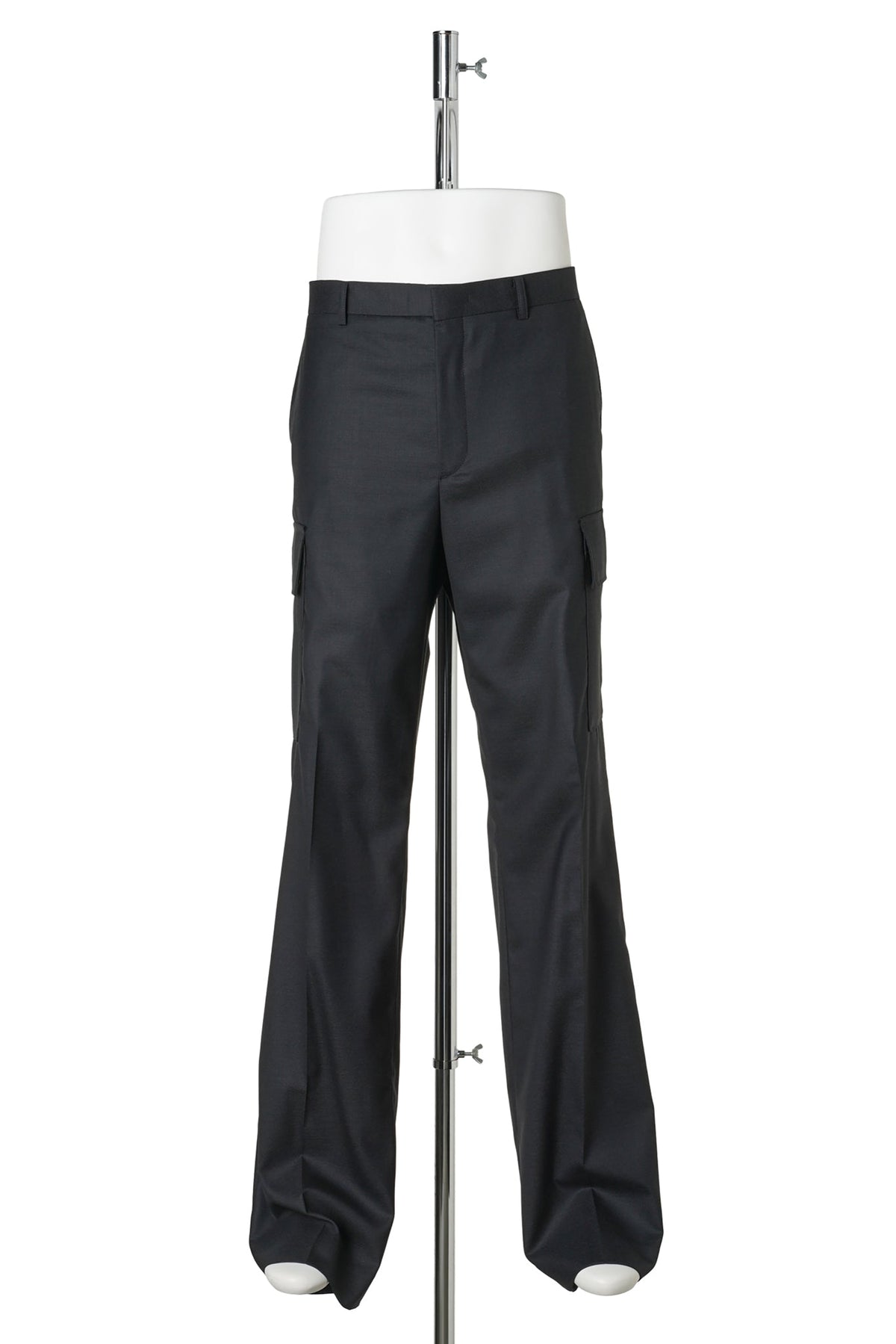 TAILORED MULTI POCKET TROUSERS / BLACK