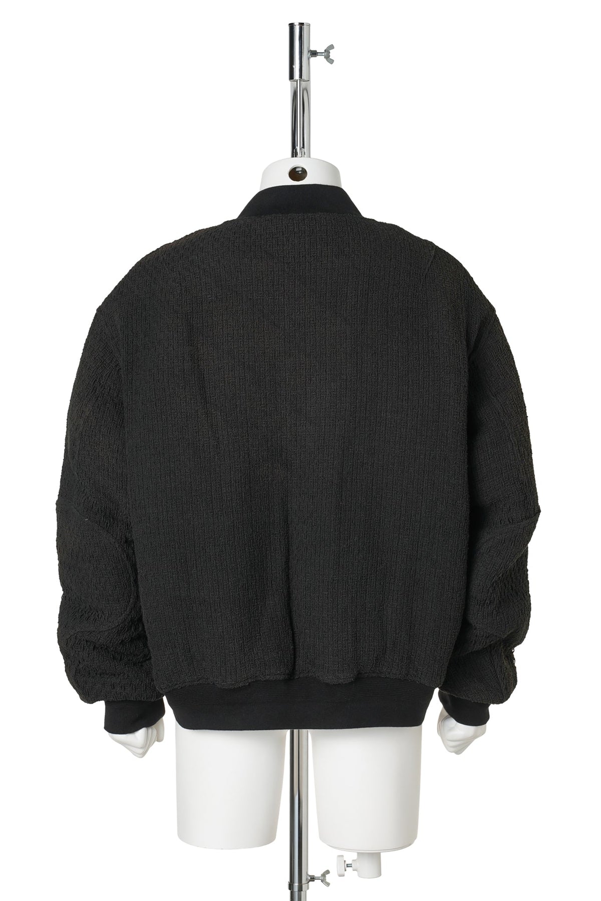 SUN-BLEACHED BOMBER JACKET / BLACK