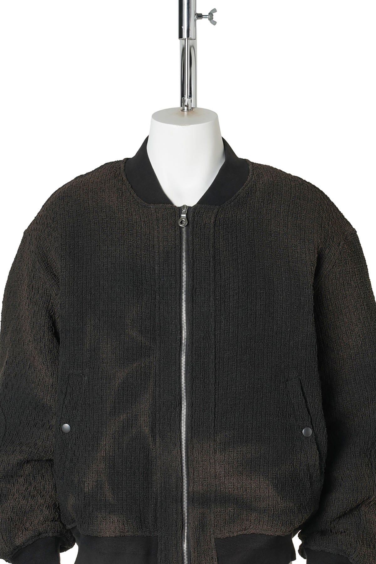 SUN-BLEACHED BOMBER JACKET / BLACK