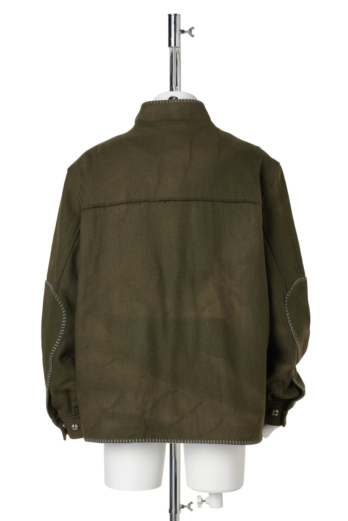 SUN-BLEACHED BLANKET JACKET / GREEN