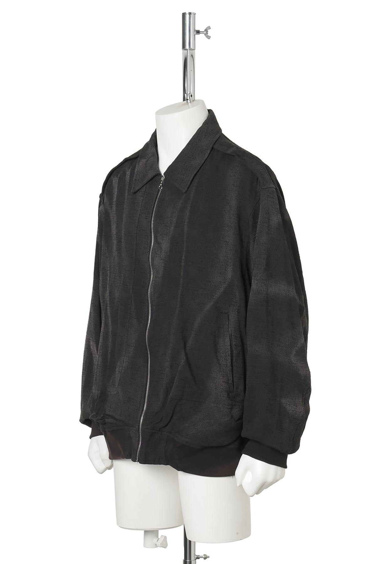 SUN-BLEACHED OVERSIZED JACKET / BLACK