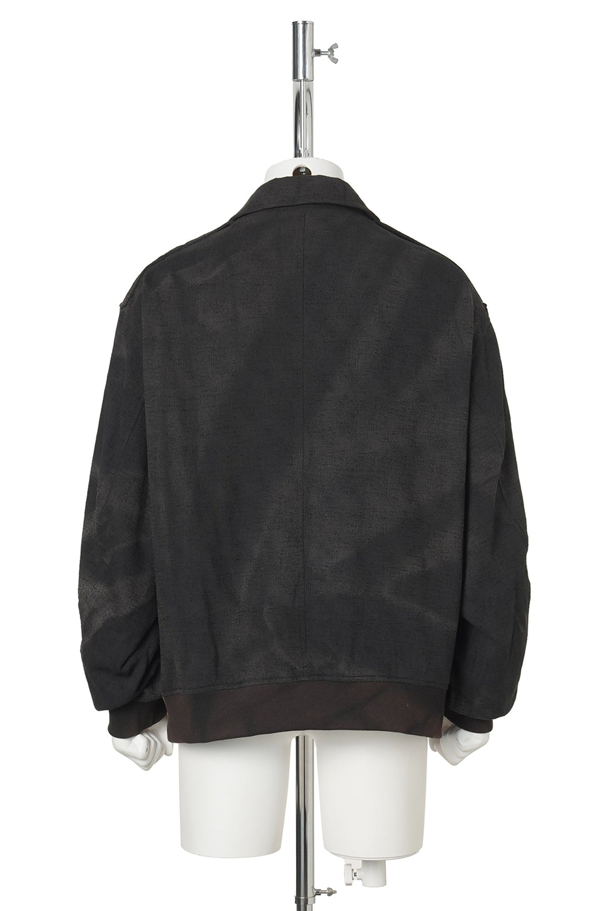 SUN-BLEACHED OVERSIZED JACKET / BLACK
