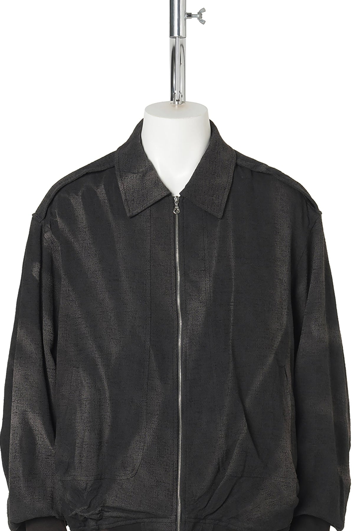 SUN-BLEACHED OVERSIZED JACKET / BLACK