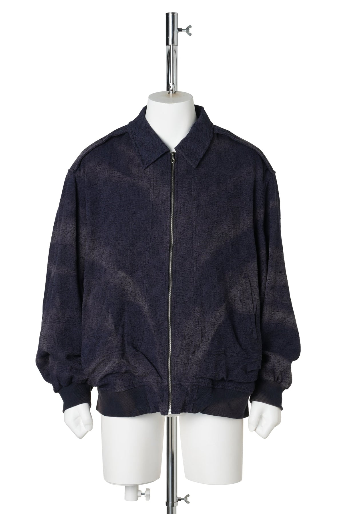 SUN-BLEACHED OVERSIZED JACKET / NAVY