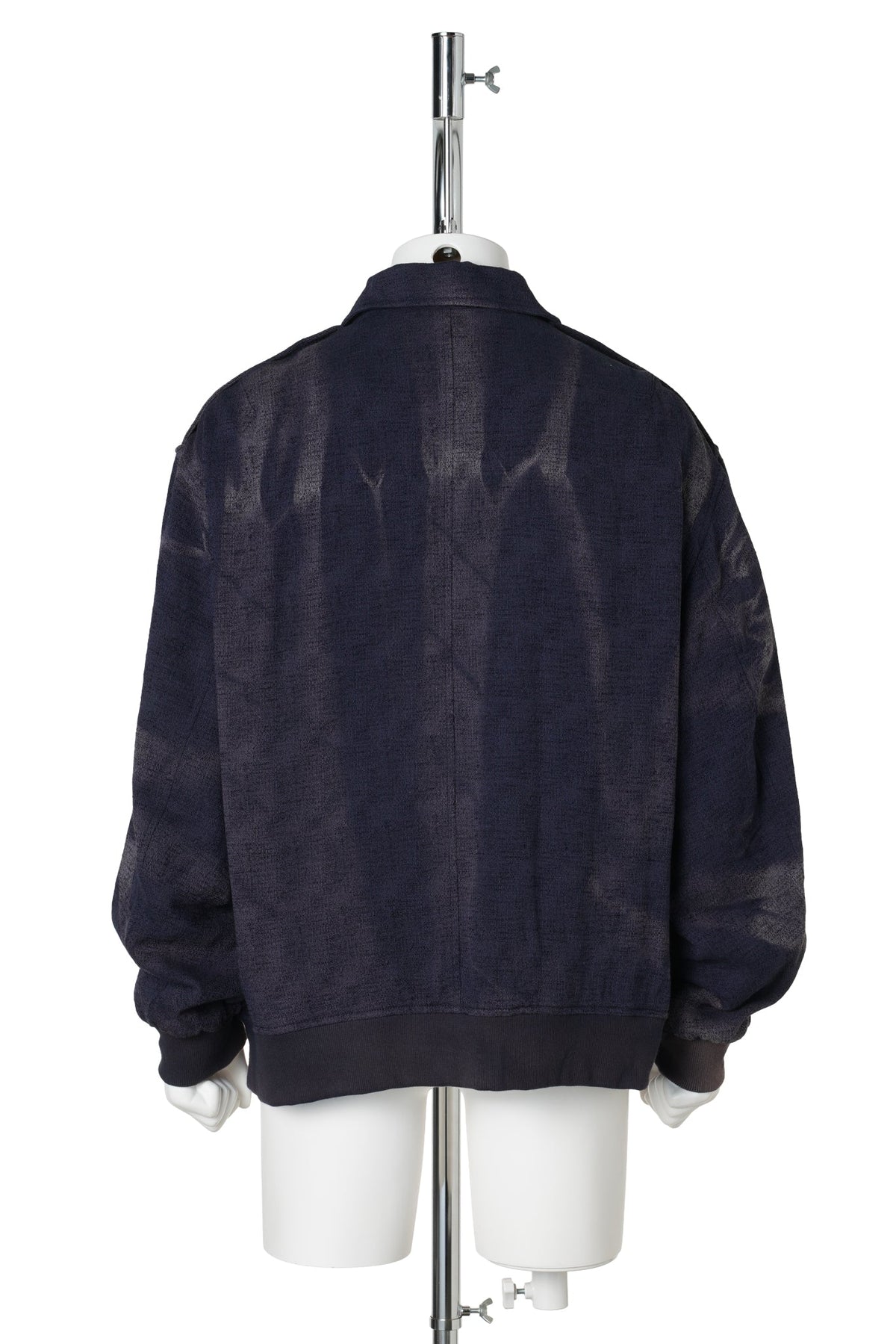SUN-BLEACHED OVERSIZED JACKET / NAVY
