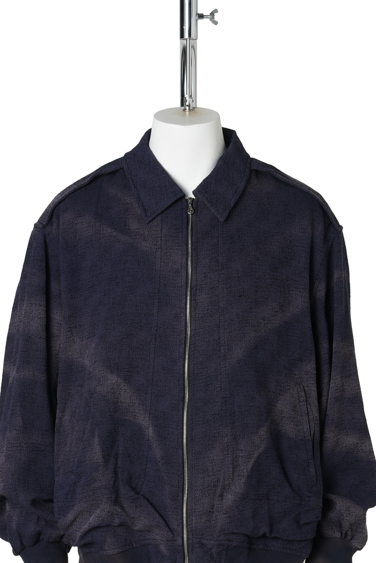 SUN-BLEACHED OVERSIZED JACKET / NAVY