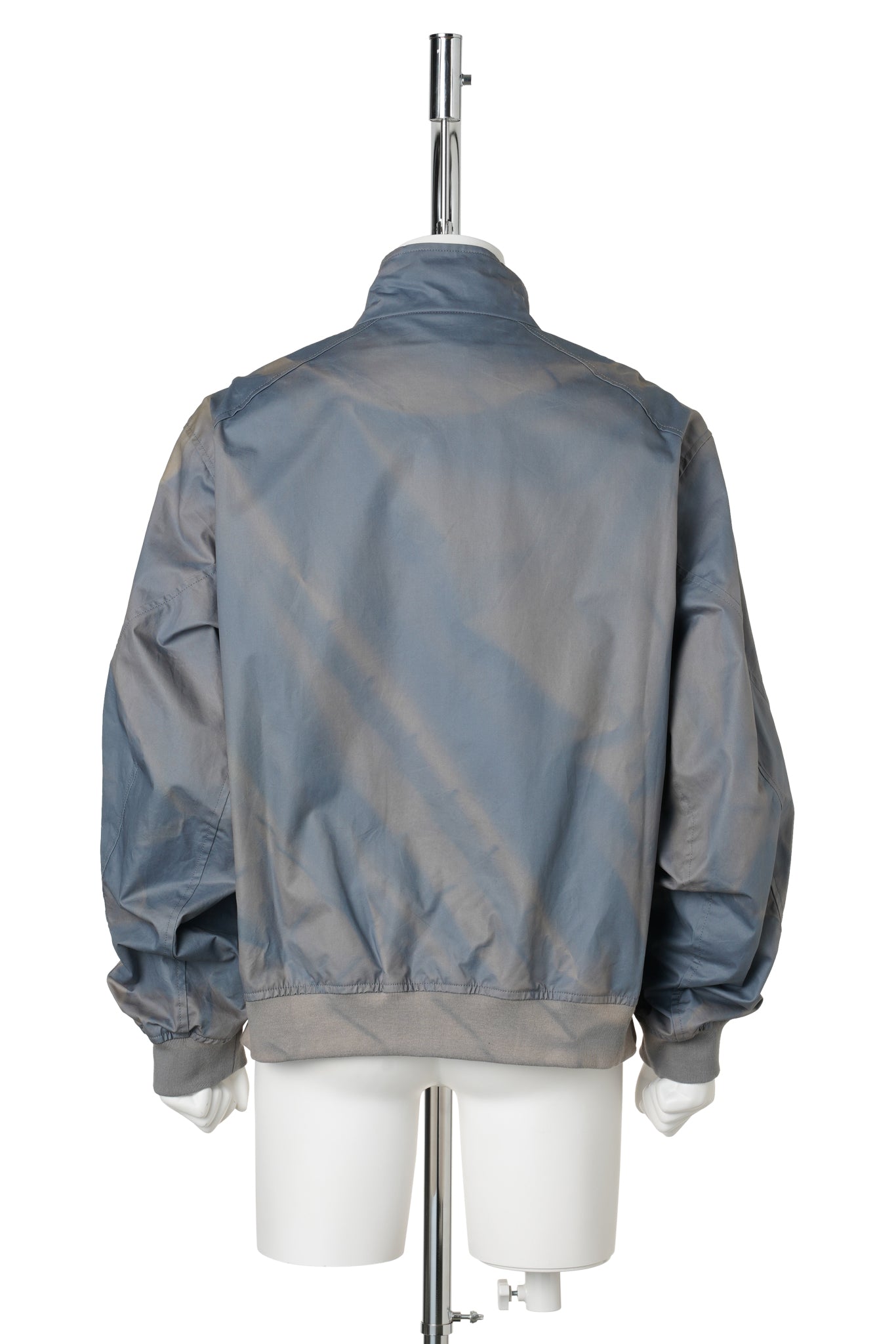 SUN-BLEACHED HIGH NECK BLOUSON / BLUE
