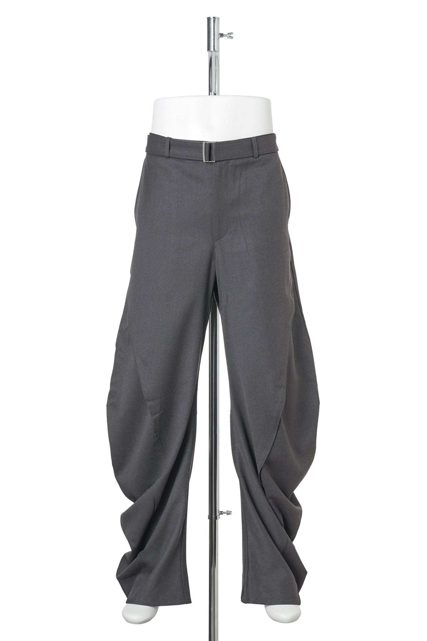 CURVED TROUSERS / BROWN
