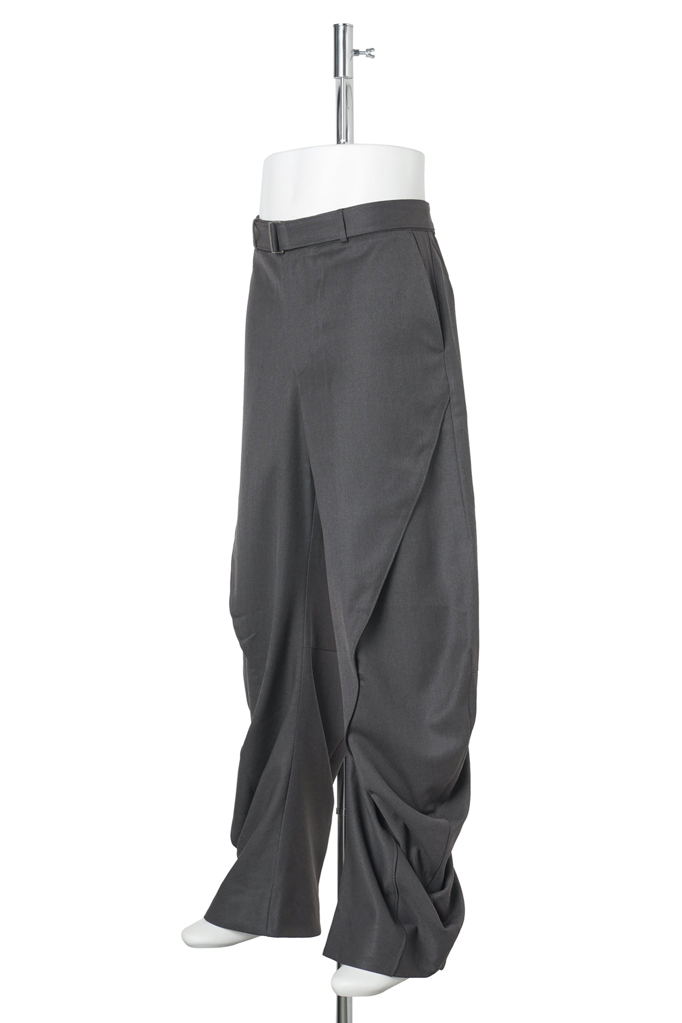 CURVED TROUSERS / BROWN