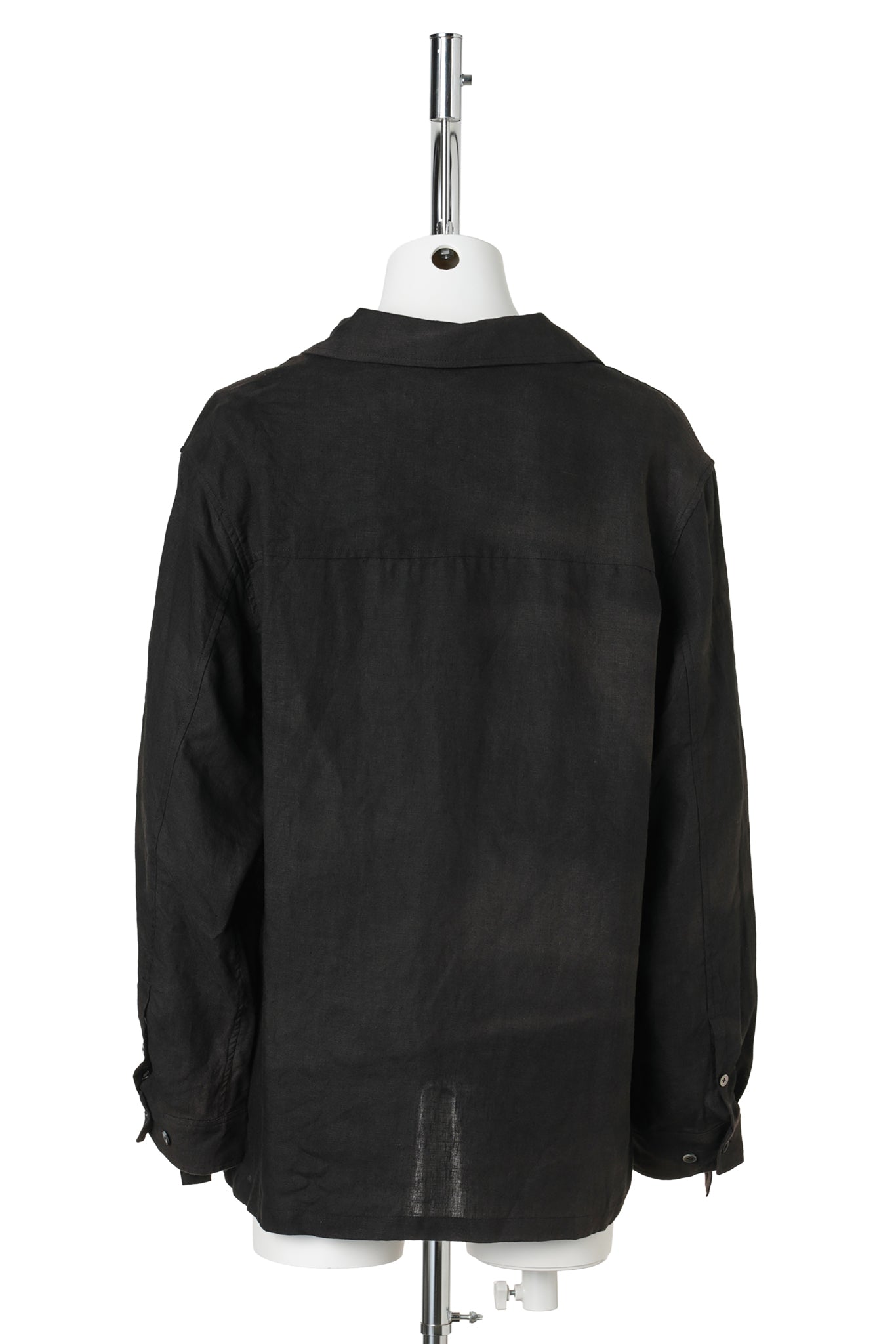 SUN-BLEACHED STRAP SHIRT / BLACK