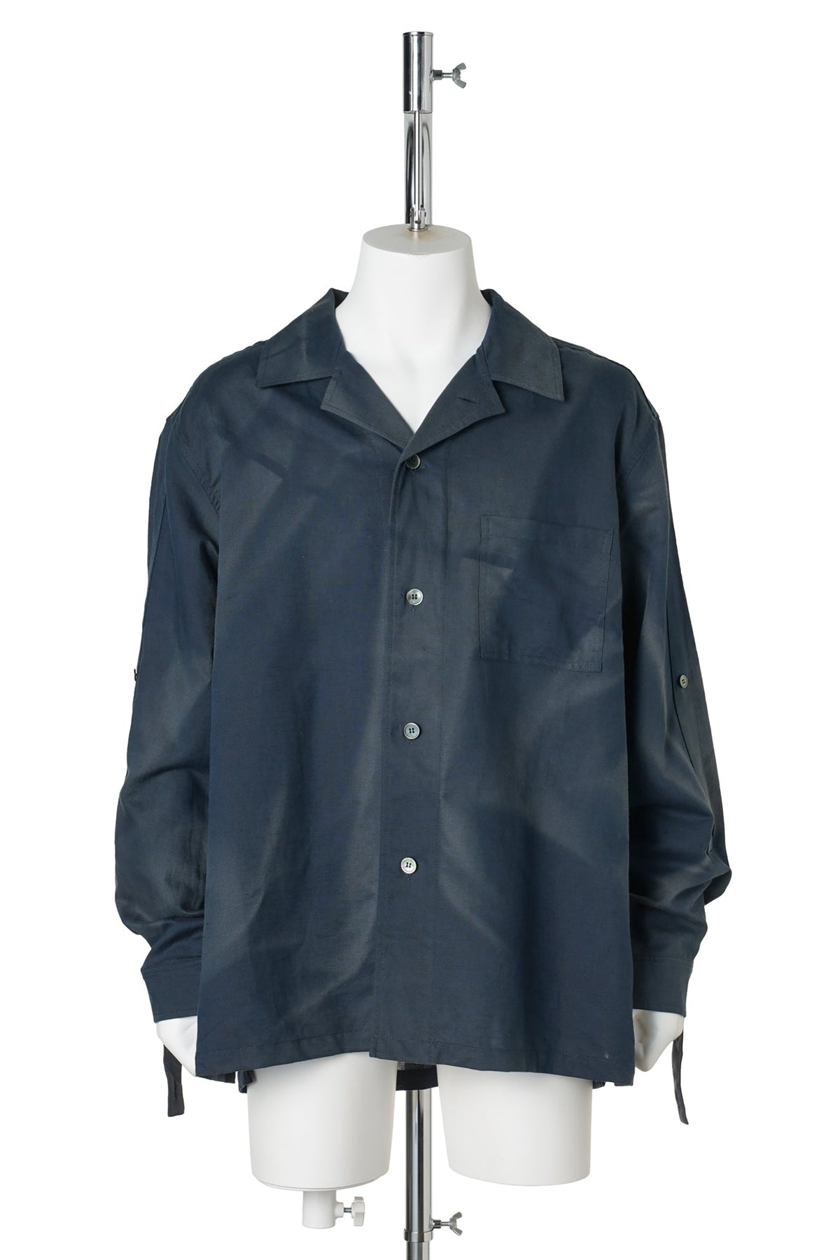 SUN-BLEACHED STRAP SHIRT / BLUE
