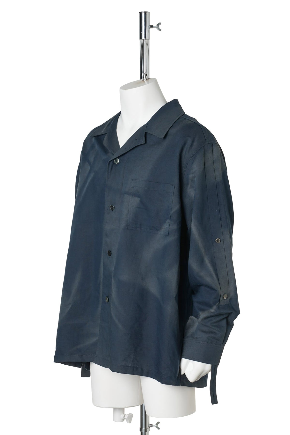 SUN-BLEACHED STRAP SHIRT / BLUE