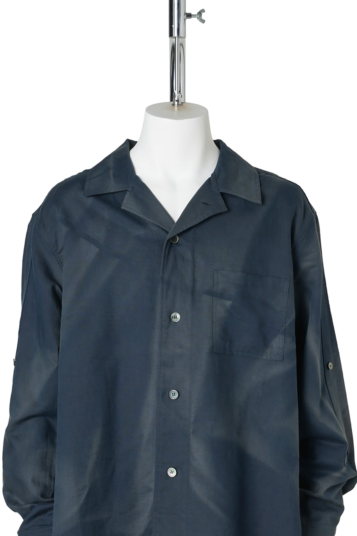SUN-BLEACHED STRAP SHIRT / BLUE