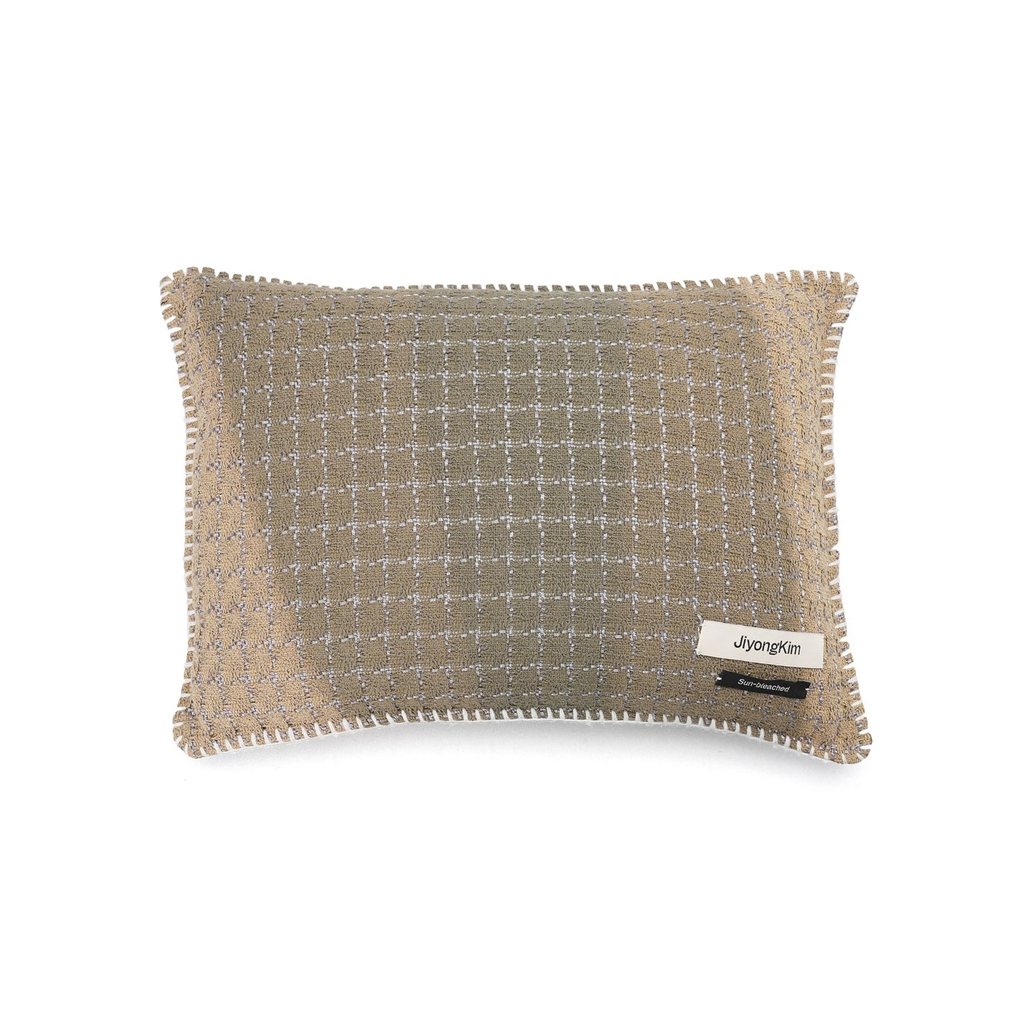 SUN-BLEACHED CUSHION / GREEN