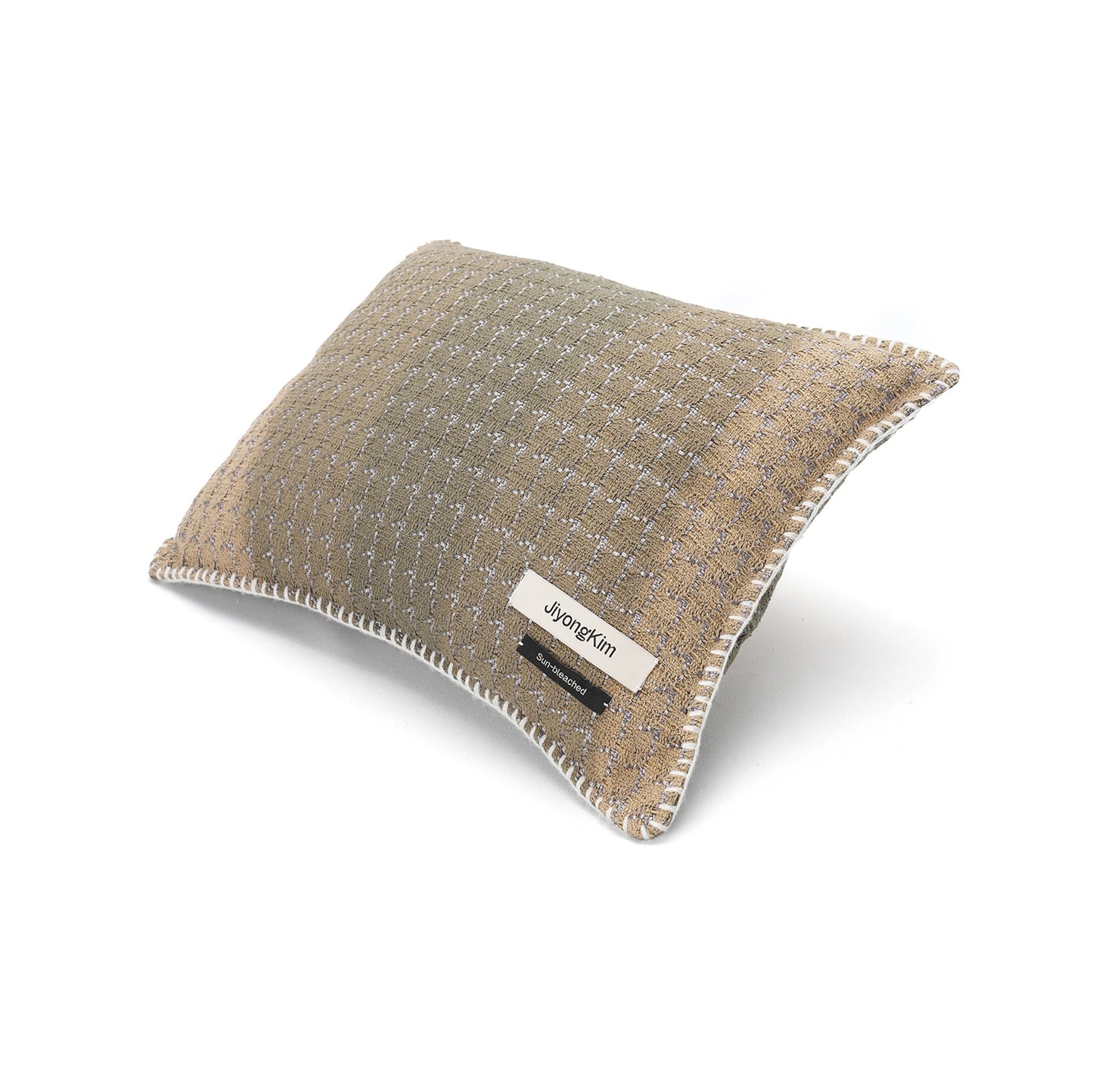SUN-BLEACHED CUSHION / GREEN