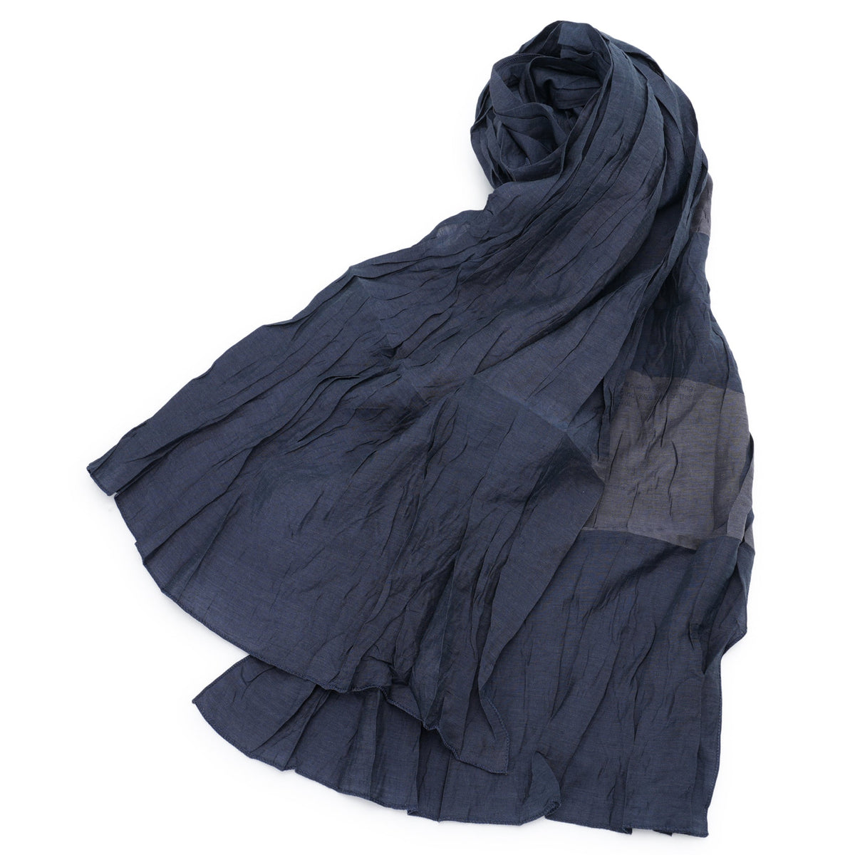 SUN-BLEACHED SCARF / NAVY