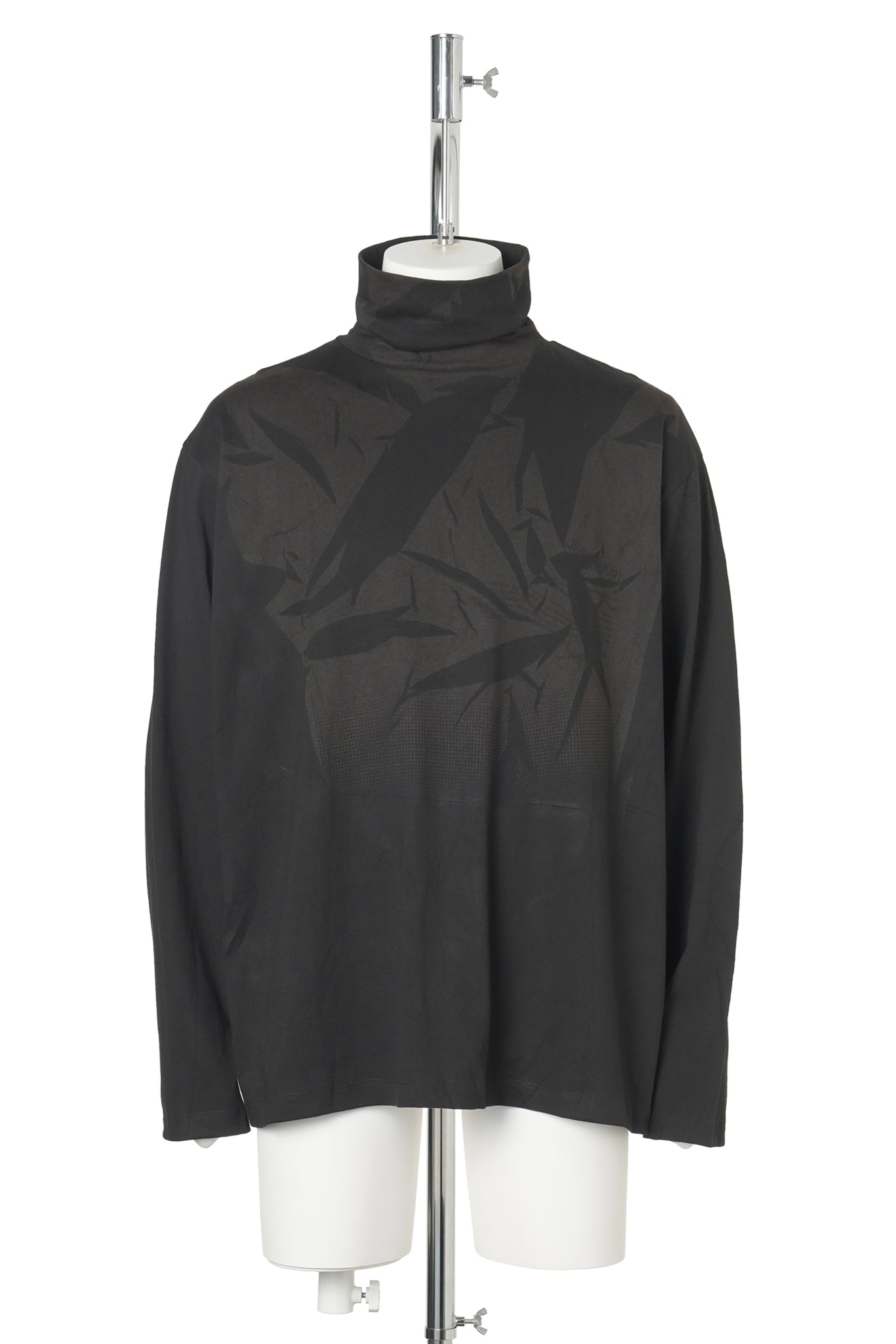 SUN-BLEACHED PACK TURTLE NECK / BLACK