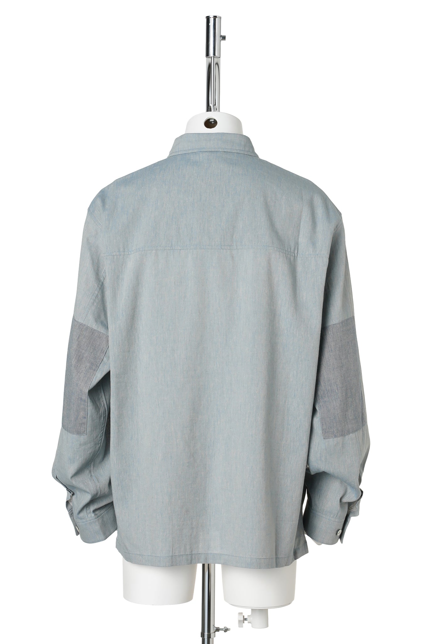 SUN-BLEACHED TAB SHIRT / BLUE