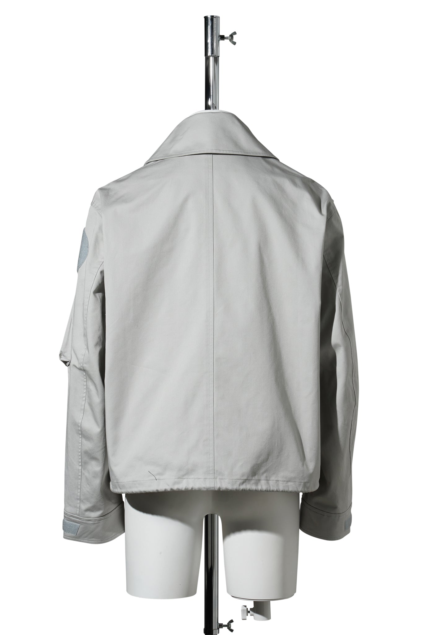 SUN-BLEACHED WIDE COLLAR JACKET(ALPHA INDUSTRIES X JIYONGKIM) / LIGHT GREY