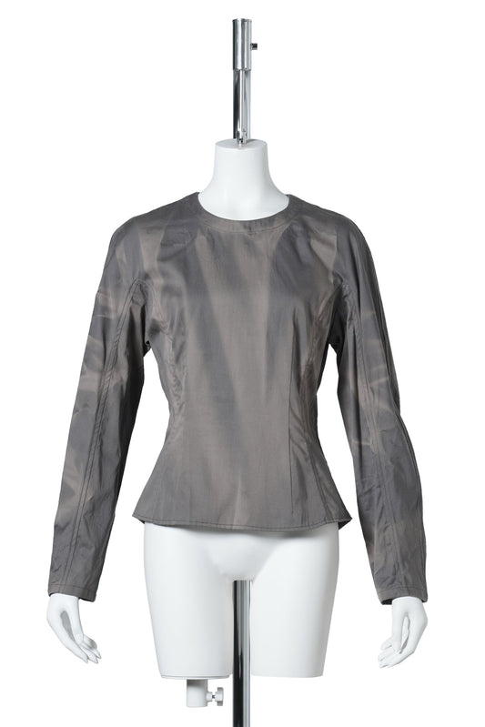 SUN-BLEACHED BLOUSE / GREY