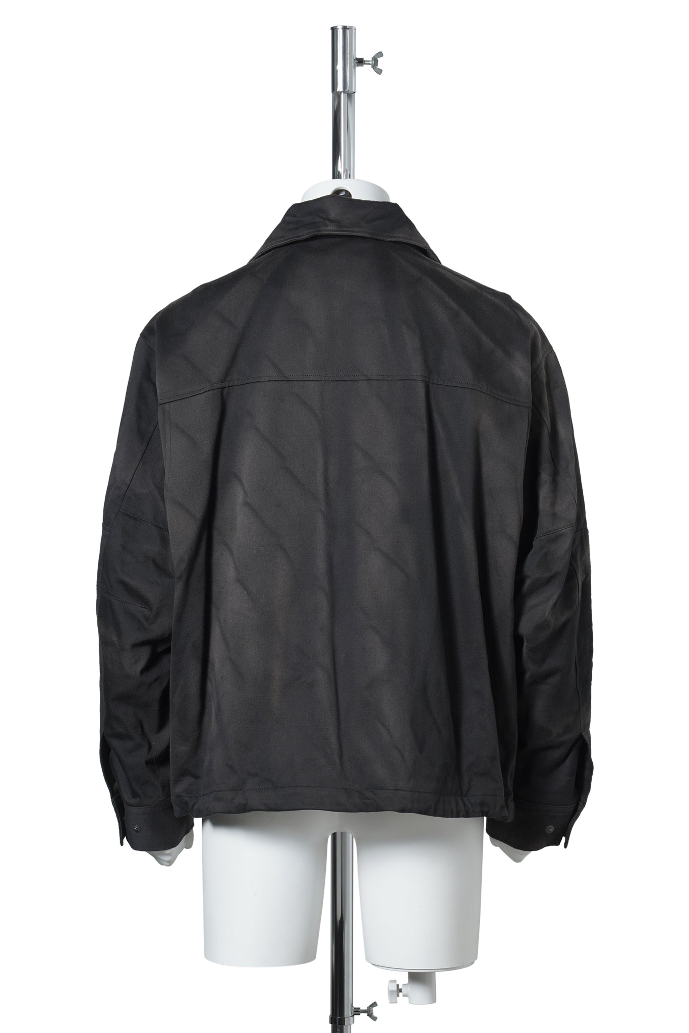 SUN-BLEACHED WORK JACKET / BLACK
