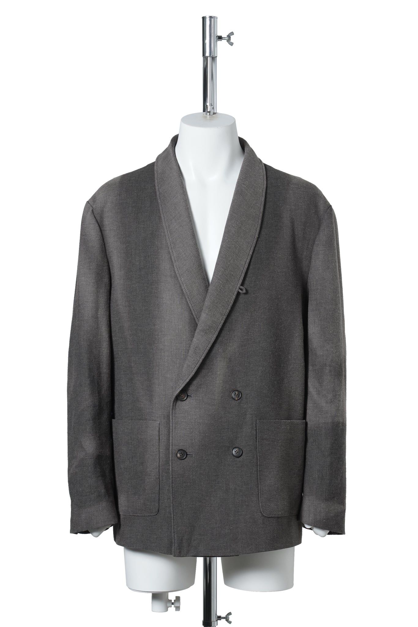SUN-BLEACHED TAILORED JACKET / BROWN
