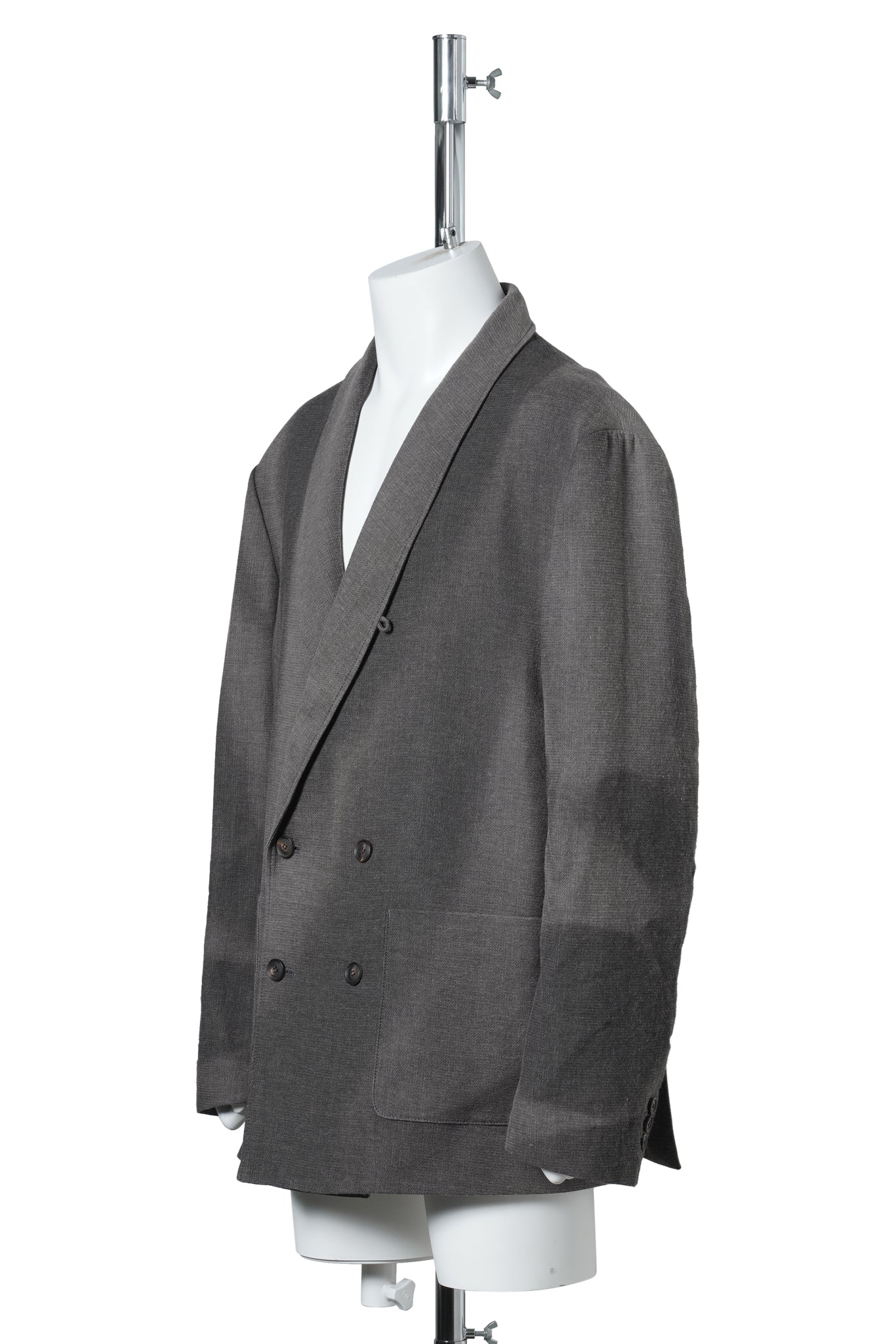 SUN-BLEACHED TAILORED JACKET / BROWN